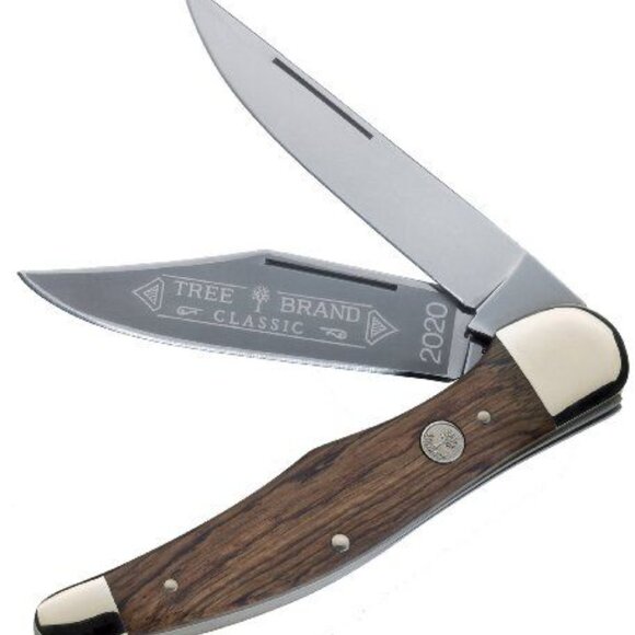 BOKER SOLINGEN Tree Brand 20-20 Double Lockback Hunter Folding Knife - Picture 2 of 12